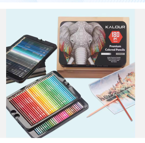 Lápices de acuarela estándar de arte profesional juego de colores de agua 36 colores lápiz de dibujo juego de acuarela Kit - Product Image 3
