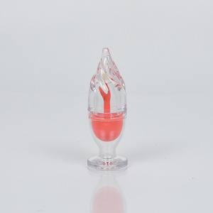 Tubo de brillo de labios transparente de Papá Noel, lápiz labial, impresión de pantalla, ABS, plástico <span class=keywords><strong>IBK</strong></span>, cosméticos, novedad - Product Image 5