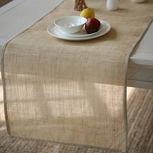 <b>Linen</b> <b>Table</b> Runner Natural 100% <b>Linen</b> Tablecloth WashableNorthern Europe Flax for Dining <b>Table</b> Wholesale Customization Cheap - Product Image 1