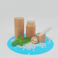 Groothandel 50m Gewaxte Corn Floss, Vegan & Ecologisch, Navulbare Verpakking, Scheurbestendig, Natuurlijke Smaak voor Dieptereiniging van Tanden