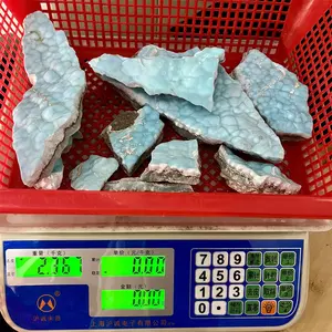 Wholesale High Quality Healing Stones Natural Rough Stone Larimar Specimen Raw Stone Crystal For Healing