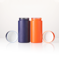 Bocaux en verre de 6 oz avec couvercles, bouteilles de compléments alimentaires de qualité alimentaire, flacons vides de 180 ml pour animaux de compagnie/animaux, flacons pharmaceutiques pour capsules avec bouchon