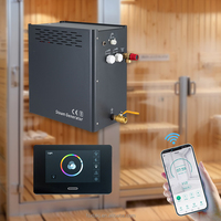 Fabricante OEM ODM Stepon, Generador de Vapor de 4.5KW-22.5KW, Generador de Vapor para Baño de Vapor de Alta Calidad con Control Remoto por WiFi y Aplicación