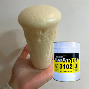 Produit chimique d'injection de coulis polymère PU à base de solvant, haute mousse, pour la <span class=keywords><strong>réparation</strong></span> et l'étanchéité des fissures et des fuites d'eau dans les murs et les toitures (vente en gros) - Product Image 2
