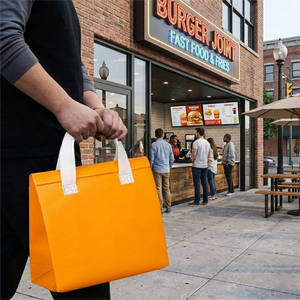 Bolsa Térmica Aislante Biodegradable Personalizada con Logotipo, para Llevar Vino y Bebidas, con Asa - Product Image 1