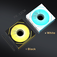 Ventilador ARGB Lovingcool Splicing Building Blocks de 120 mm para Caja de Computadora, Ventiladores de Refrigeración Coloridos para Gamers, Enfriador de CPU, Radiador de PC, Ventiladores para Procesador