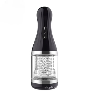 Dibe Rotating Wolf Warrior Airplane Cup, rechargeable par USB, avec voix réelle, pour masturbation masculine, produits pour adultes, jouets sexuels pour hommes - Product Image 3
