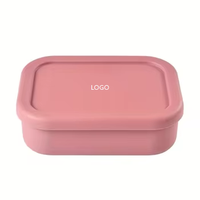 Boîte à bento en silicone de 1300 ml réutilisable, contenant à lunch à 3 compartiments, pour adultes, compatible micro-ondes, lave-vaisselle et congélateur
