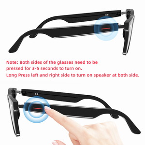 Gafas inteligentes SENBONO E13 inalámbricas BT 5,0, gafas de sol para exteriores, deporte inteligente, llamada manos libres, auriculares de música, gafas antiazules - Product Image 6