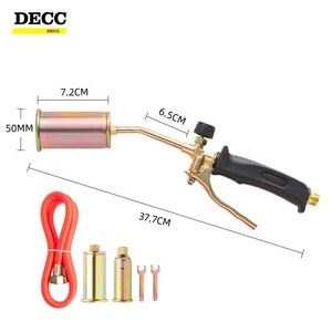 Pistolet à gaz liquéfié 25/35/55mm avec 3 buses <span class=keywords><strong>Chalumeau</strong></span> à gaz <span class=keywords><strong>Chalumeau</strong></span> à gaz LPG Allumeur de gaz <span class=keywords><strong>pour</strong></span> la fusion de la glace culinaire - Product Image 1