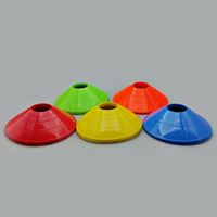 Voetbal trainingsmateriaal verdikte kegels markeringschijven ronde barrières obstakels basketbalmarkeringen trainingsuitrusting