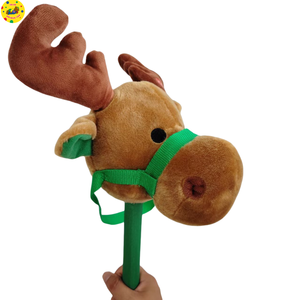 OEM ODM Passe-Temps Réaliste Bâton Cheval Jouet pour Enfants PP Coton Rempli de Tissu de Coton - Product Image 5