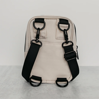 Sac à bandoulière en nylon personnalisé pour hommes et femmes longue bande unique bandoulière professionnelle fronde broderie en polyester