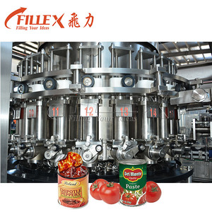 Vendita calda cibo inscatolamento pasta di pomodoro in scatola salsa di peperoncino linea di <span class=keywords><strong>produzione</strong></span> può macchina per cucitrice - Product Image 4
