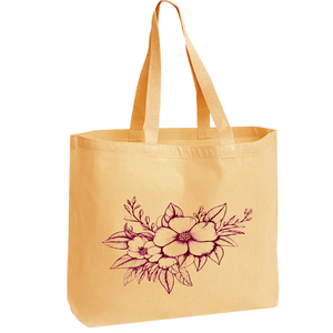 Bolsa de Lona para Compras con Bonito Estampado, Producto de Alta Calidad Fabricado en India, Bengala Occidental, en Calcuta - Product Image 3