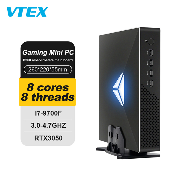 Powerful Desktop Computer Barebone Rtx3050 8G Independent Graphics Card Win11/Linux 9Th Cpu I3 I5 I7 I9 Nuc Ops Mini Gaming Pc