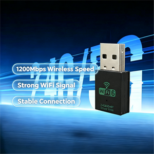 IFA01 ดองเกิล USB คอมพิวเตอร์ไร้สาย อะแดปเตอร์ AX1800 2.4GHz 5.8GHz  รองรับ BT5.3 WIFI6 - Product Image 4
