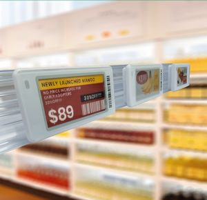 Système d'étiquettes de prix électroniques numériques professionnelles de 2,13 pouces, ESL, écran E-Ink, écran E-Paper, étiquette de rayon électronique intelligente, vente en gros - Product Image 1