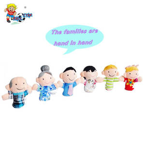 Marionnettes à doigts en peluche pour enfants, vente en gros, <span class=keywords><strong>avec</strong></span> comptes en vers pour nourrissons et enfants - Product Image 3