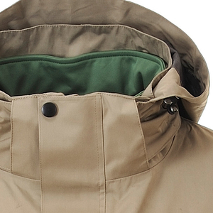 Giacca a vento da uomo con cappuccio giacche taglie forti giacche da esterno per uomo - Product Image 2
