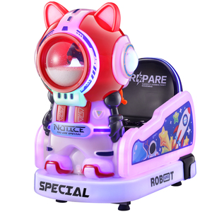 Centre commercial petits enfants balançoire électrique voiture Machine de jeu jeux à pièces Kiddie Ride jeux vidéo balançoire machine - Product Image 1