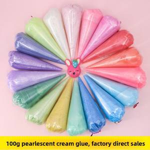 Pâte à modeler en plastique de 36 couleurs - 100g Crème nacrée Gélatine & Kit de bricolage pour coque de téléphone avec colle crème pour projets créatifs - Product Image 2