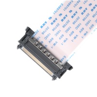 Connecteur de câble FFC FPC FI-RE51HL 51P pas de 0,5 mm LVDS et EDP pour ordinateur, âme en cuivre, isolé PVC, ISO9001