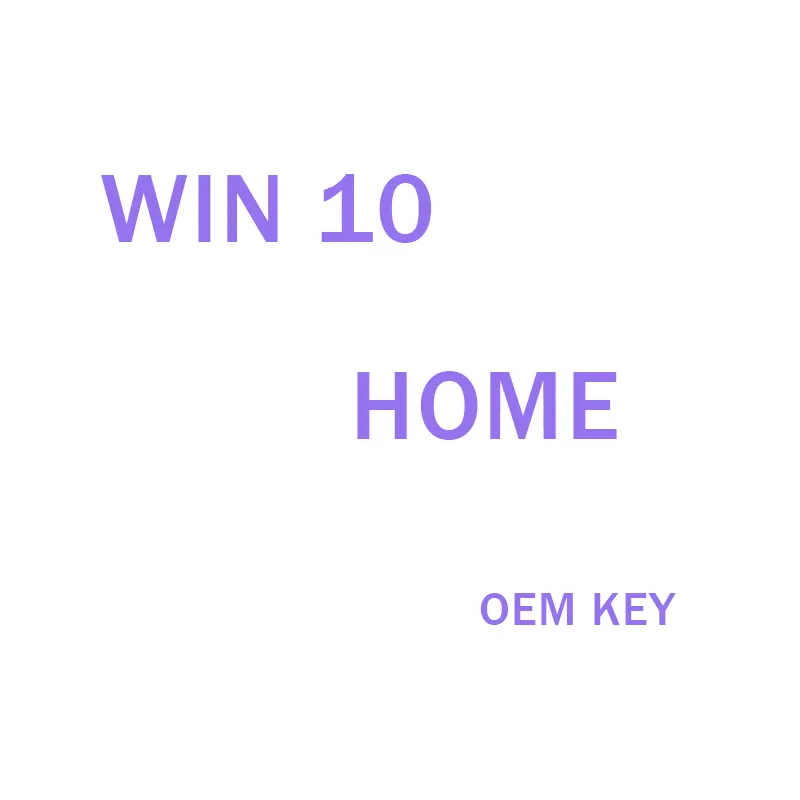 Bán Hot Win 10 Home OEM giấy phép Key 100% trực tuyến kích hoạt Sliver nhãn cho Windows 10 Key Sticker 12 tháng bảo hành