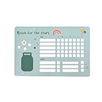 Tableau de récompenses magnétique personnalisé pour enfants avec étoiles magnétiques à suspendre au mur et au réfrigérateur