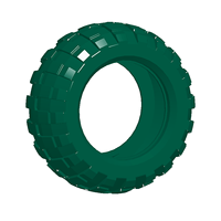 Pièces de blocs de construction en vrac XMORK 54120 Pneus et roues Briques détachées Vente en gros d'usine