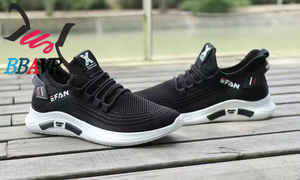 YONGGE 2023 Zapatos Deportivos para Hombre, Populares, de Malla Transpirable, Blancos, con Amortiguación, para Verano - Product Image 4