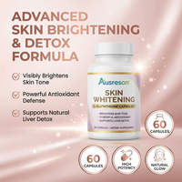 Produits OEM de comprimés de L-Glutathion, supplément antioxydant à la vitamine C et au collagène, 5000 mg, capsules de L-Glutathion halal pour éclaircir la peau