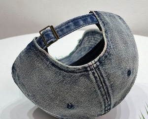 Nouvelle Arrivée 2025 Casquette de Baseball en Denim Arc-en-ciel Effet Vieilli pour Hommes et Femmes, Tendance, Protection Solaire, Chapeau de Sport Délavé - Product Image 6