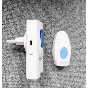 Timbre Inalámbrico con Enchufe para Reino Unido, Timbres Eléctricos para Personas Sordas, Tono de Llamada para <span class=keywords><strong>Casa</strong></span>, Timbre para Personas con Discapacidad Auditiva - Product Image 6