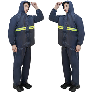 Grossiste Costume <span class=keywords><strong>de</strong></span> <span class=keywords><strong>Pluie</strong></span> Élégant et Imperméable en Oxford pour Cyclisme Extérieur et Moto – Ensemble Veste et Pantalon <span class=keywords><strong>de</strong></span> <span class=keywords><strong>Pluie</strong></span> pour Hommes Adultes - Product Image 4