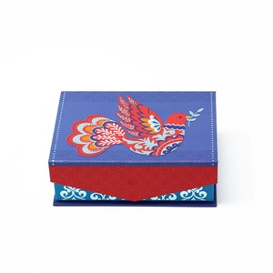 Custom Design <b>Biodegradable</b> Luxury Colorful Magnetic Book-shaped Cardboard Square Box Jewelry Artwork Gift <b>Paper</b> Container - Product Image 1