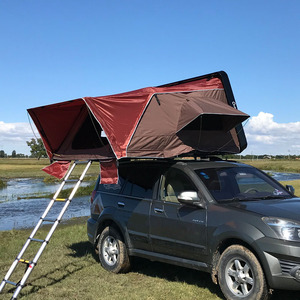 Tienda <span class=keywords><strong>de</strong></span> Campaña para Techo <span class=keywords><strong>de</strong></span> Camioneta SUV para 4 Personas, Carcasa Rígida <span class=keywords><strong>de</strong></span> ABS, <span class=keywords><strong>Tipo</strong></span> <span class=keywords><strong>de</strong></span> Refuerzo Recto, 2 Capas, Impermeable y Resistente a Desgarros - Product Image 5