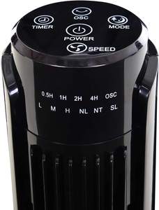 Grand <span class=keywords><strong>ventilateur</strong></span> oscillant sans pales à commande numérique par application, pour usage extérieur - Product Image 5