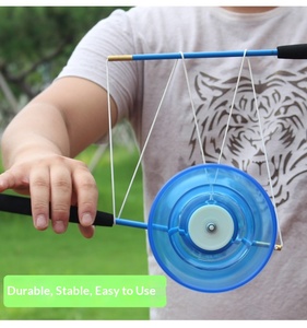 <span class=keywords><strong>Diabolo</strong></span> Campus à trois à cinq roulements, en caoutchouc souple, double tête, pour débutants, <span class=keywords><strong>avec</strong></span> pupilles lumineuses, Rip Bell, fabriqué en Chine, sac en filet - Product Image 5