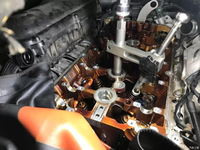 Outil de démontage et d'installation de compresseur de ressort de soupape de culasse de moteur pour Mercedes BMW
