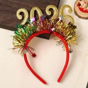 Gafas de Fiesta 2026, Diadema Navideña, Diadema Decorativa de Año Nuevo, Gafas Brillantes con Película Decorativa - Product Image 5