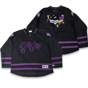 OEM Professionell Angepasste Bestickte Eishockey-Trikots Team-Bekleidung Sublimations-Lacrosse-Eishockey-Uniformen - Product Image 1