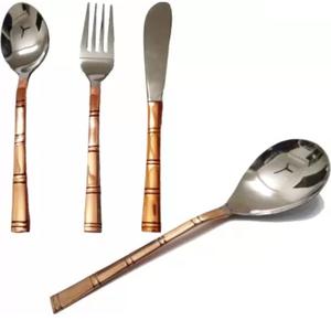 Ensemble de couverts en métal durable Ensemble de couverts personnalisés de qualité supérieure pour la maison Hôtel Restaurant Articles d'ustensiles de cuisine - Product Image 6