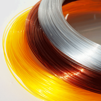 Fil de pêche en nylon monofilament 0,40 mm haute résistance, paquet en vrac 100 m, lignes de pêche monofilament