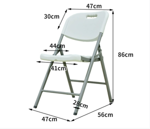 Sillas Plegables Metálicas Modernas y Resistentes, Económicas y Personalizadas, para Escuela, Parque, Villa, Eventos de Boda, Portátiles, Apilables para Exteriores - Product Image 3