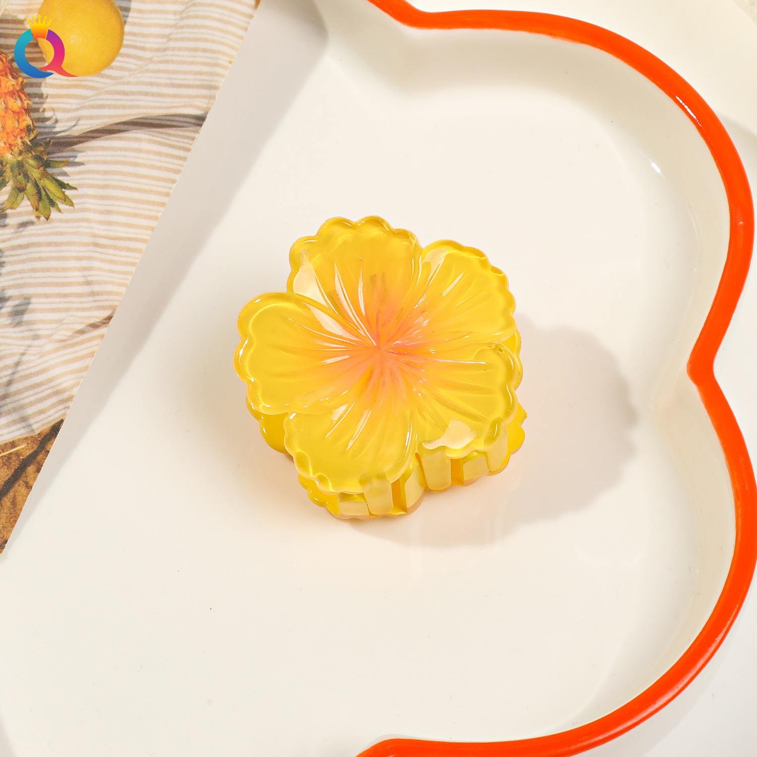 2 - 4ซม.-สีเหลืองไล่ระดับสี