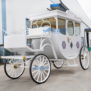 Carruaje Real Eléctrico Clásico de Lujo para Boda de Princesa, Color Personalizado, Estructura de Acero Sólida, Transporte Especial - Product Image 2