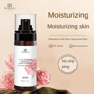 OEM DINGJI, hydrolat de rose, eaux florales, brume tonique en vrac, hydrolat de rose blanchissant et éclaircissant pour les soins de la peau du visage - Product Image 3