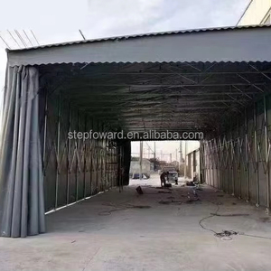 Acheter Carports tente rétractable <span class=keywords><strong>Garage</strong></span> auvent électrique parking tente coulissante abri logistique tente de parc - Product Image 1
