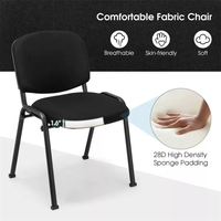 Chaise de formation en mobilier scolaire pour étudiants Chaise d'ordinateur de conférence de bureau avec bloc-notes Table et chaise ergonomiques pour écoles